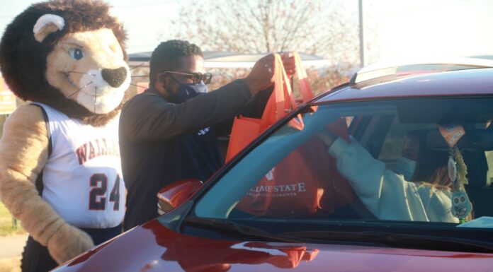 Wallace State distributes holiday meals to students, Cullman Caring for Kids