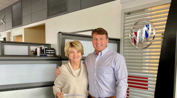 Bill Smith Buick GMC donates $2K to Bosom Buddies
