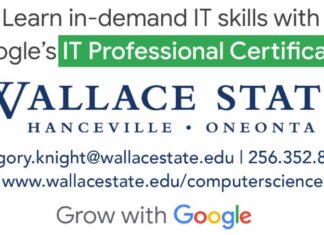 Wallace State offering new Google IT Support Professional Certificate