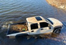 Cullman Police, CCSO recover Chevrolet Colorado from Duck River