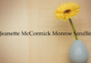 Obituary: Jeanette McCormick Monroe Sandlin