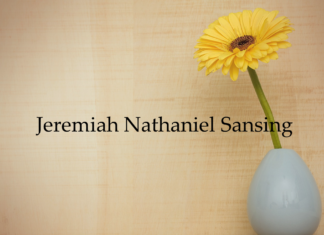 Obituary: Jeremiah Nathaniel Sansing