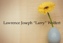 Obituary: Lawrence Joseph “Larry” Wolfert