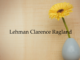 Obituary: Lehman Clarence Ragland