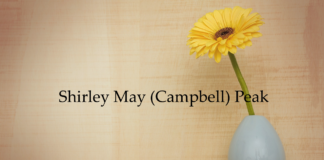 Obituary: Shirley May (Campbell) Peak