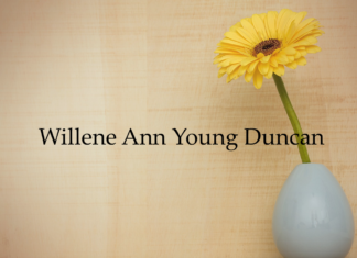 Obituary: Willene Ann Young Duncan
