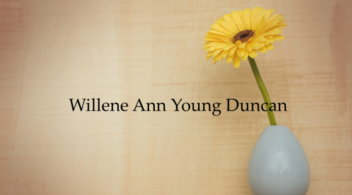 Obituary: Willene Ann Young Duncan