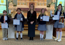 Sacred Heart 5th grader Caroline McBride named national handwriting champion