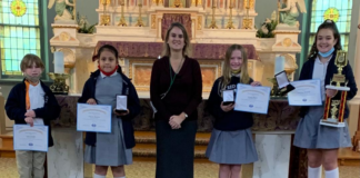 Sacred Heart 5th grader Caroline McBride named national handwriting champion