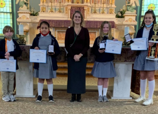 Sacred Heart 5th grader Caroline McBride named national handwriting champion