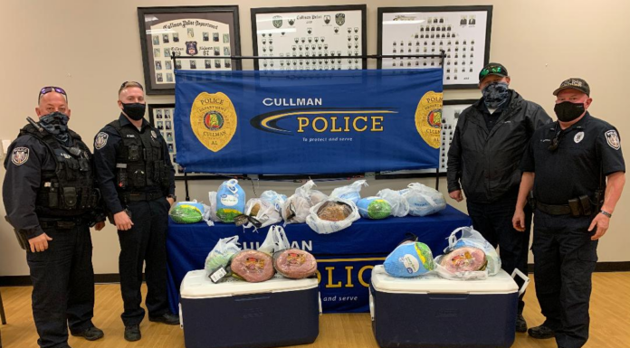 Cullman Police surprise safe drivers with Christmas goodies