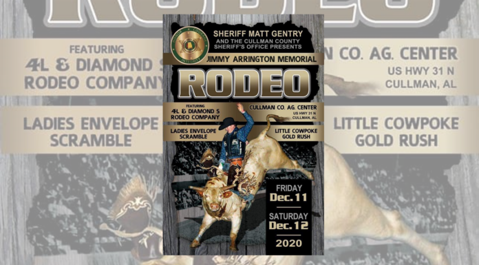 WATCH LIVE: Cullman County Sheriff’s Office Jimmy Arrington Memorial Rodeo