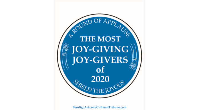 A Round of Applause for the Joy-Givers: The most joy-giving joy-givers of 2020