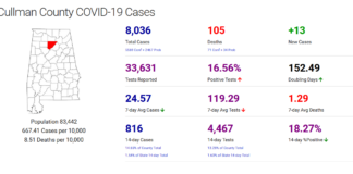 Cullman County COVID-19 update: Jan. 18