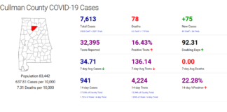 Cullman County COVID-19 update: Jan. 8