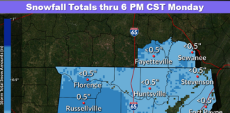 Dusting of snow possible tonight; ALDOT encourages caution