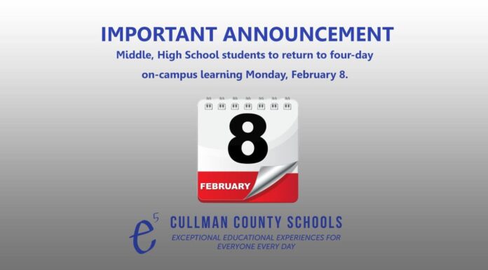 Cullman County Schools’ students to return to campus 4 days a week