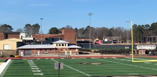 Planned turf replacement complete at CHS football stadium