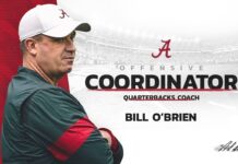 UA: Bill O’Brien named offensive coordinator, quarterbacks coach