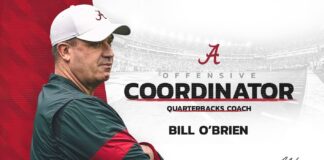 UA: Bill O’Brien named offensive coordinator, quarterbacks coach