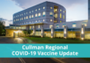 Cullman Regional establishes waiting list for Community COVID-19 Vaccination Clinics