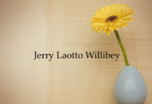Obituary: Jerry Laotto Willibey