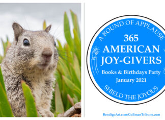 A Round of Applause for the Joy-Givers: A books & birthdays party with American joy-givers of 2021