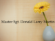 Obituary: Master Sgt. Donald Larry Martin