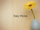 Obituary: Tony Wynn