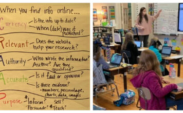 City schools teaching students how to find accurate info on the internet