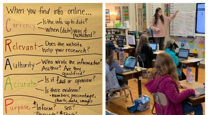 City schools teaching students how to find accurate info on the internet