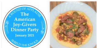 A Round of Applause for the Joy-Givers: A party with American joy-givers of 2021