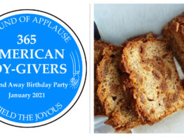 A Round of Applause for the Joy-Givers: Up & away birthday party with American joy-givers of 2021