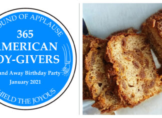 A Round of Applause for the Joy-Givers: Up & away birthday party with American joy-givers of 2021