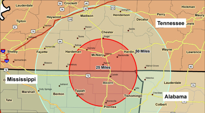 CWD detected in 2 additional NE Mississippi counties