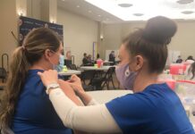 WSCC Health Science students hold in-house COVID-19 vaccine clinic