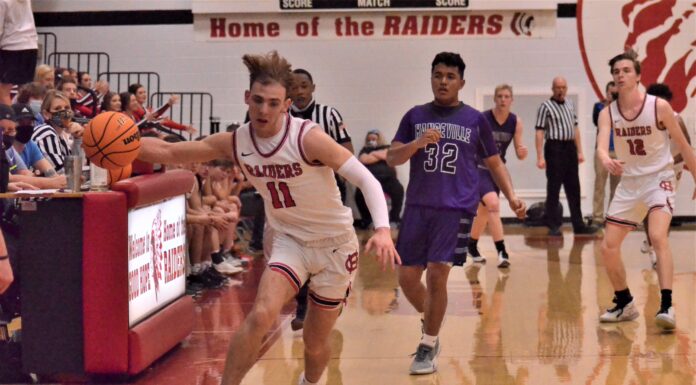 PREP BASKETBALL: Good Hope races past Hanceville 76-38 to advance to area championship, Adams wins 100th game