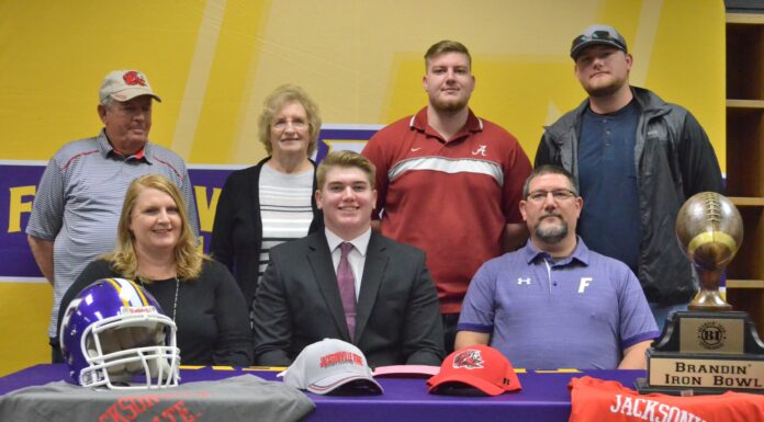 PREP FOOTBALL: Fairview’s Garner signs with Jacksonville State