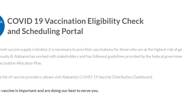 ADPH launches COVID-19 Vaccination Eligibility Check and Scheduling Portal