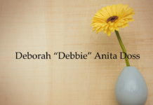 Obituary: Deborah “Debbie” Anita Doss
