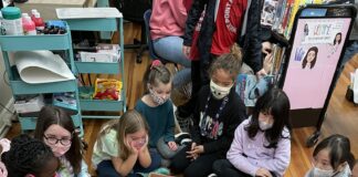 East Elementary students use robots for one-of-a-kind Valentine’s Day cards