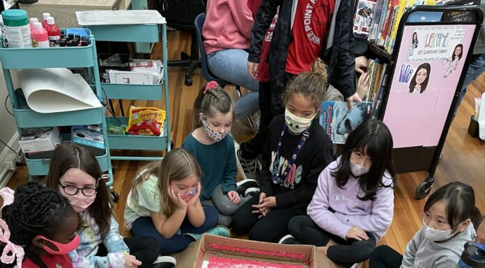 East Elementary students use robots for one-of-a-kind Valentine’s Day cards