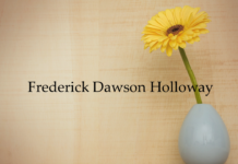Obituary: Frederick Dawson Holloway