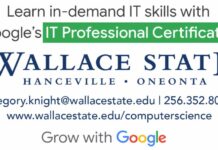Wallace State Computer Science program commended for new Google IT Support Professional Certificate