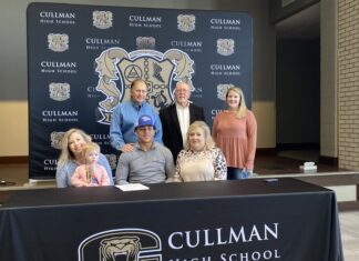 PREP FOOTBALL: Cullman’s Hughey signs with Hutchinson