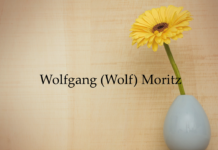 Obituary: Wolfgang (Wolf) Moritz