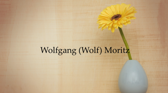 Obituary: Wolfgang (Wolf) Moritz