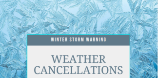 LIST: Weather-related cancellations