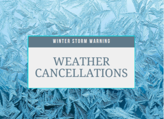 LIST: Weather-related cancellations
