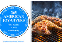 A Round of Applause for 365 American Joy-Givers in 2021: The Bubbles and Beats Birthday Party